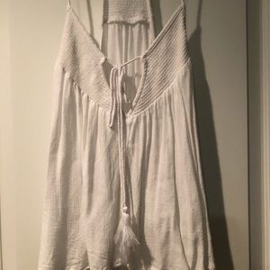 White tank top